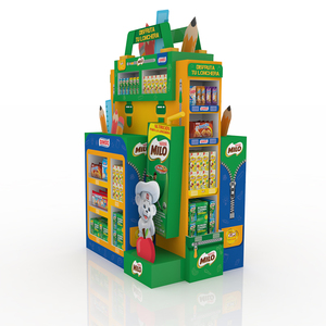 Giá để trưng bày giấy tùy chỉnh cho đồ ăn nhẹ siêu thị - Kệ POS thân thiện với môi trường & bền bỉ cho cửa hàng bán lẻ - Product Image 6