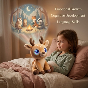 Juguete de Peluche de Ciervo Inteligente con IA, Directo de Fábrica, para la Iluminación Cognitiva, Ciervo Parlante Educativo, Compañero Emocional - Product Image 2