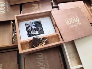 Caja de <span class=keywords><strong>fotos</strong></span> Grande con Pendrive 8gb 16gb 32gb 64gb Wood caja de Memoria USB 128gb <span class=keywords><strong>flash</strong></span> drive 3.0 - Product Image 6