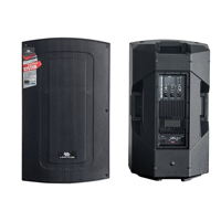 Prix Usine Promotionnel Nouveau Haut-Parleur Amplifié DSP Classe D 500W RMS 12 Pouces Personnalisé avec Boîtier en Plastique pour Bar, Mariage, Fête en Extérieur