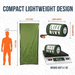 Sac de couchage portable pour bébé, idéale en situation d'urgence, protection thermique, couverture d'espace - Product Image 2