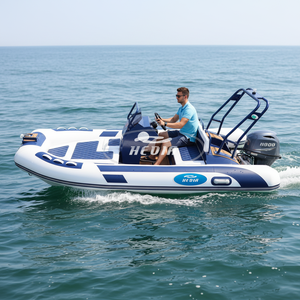 Bateau de pêche HAIDE 4,2 m, bateau de pêche en aluminium de 14 pieds, dinghy - Product Image 1