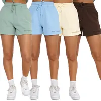 OEM высококачественные хлопковые женские тренировки для фитнеса, женские спортивные шорты для бега, женские шорты для спортзала