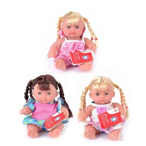 ตุ๊กตาซิลิโคนน่ารักขนาด 8 นิ้ว วัสดุ PVC ตัวอย่างฟรี EPT สำหรับขาย - Product Image 1