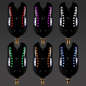 Allarme pesca digitale senza fili morsi S Set ricevitore Sound Alert Kit indicatore Led con custodia portatile - Product Image 6