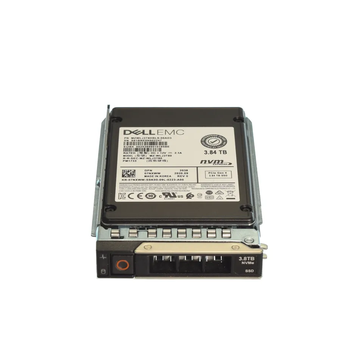 Original New 0255y002 Pm9a31t92w2 Ssd 1.92tb Nvme Pcie Read 