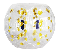 Combinaison de ballon gonflable Zorb pour adultes en TPU PVC, ballon de football à bulles, ballon de football, salle de sport