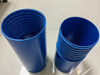 Tubería Roscada de UPVC Azul de 4-20 Pulgadas, Tubería Ranurada con Filtro para Pozos de Agua, Sch40 Sch80, para Proyectos de Riego y Pozos Profundos
