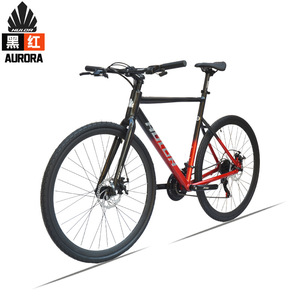 Vélo de route HUILOR Aurora en alliage d'aluminium 26 pouces, 21 vitesses, fourche rigide, pour adultes, étudiants et navetteurs - Product Image 3