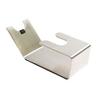 Support universel pour porte-filtre à expresso 51-58 mm en acier inoxydable, station de tamping pour porte-filtres sans fond/doubles, portable pour café