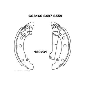 1354-S559 171609525A FSB191 GS8166 para Audi 80 Coupé, Seat <span class=keywords><strong>Aroso</strong></span>, Córdoba, VW Derby, Polo, Golf, Jetta - Product Image 5