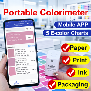 Linshang LS170 Compact Colorimeter with Mobile App for Paint Plastic Fabric and Printed Color Matching - Product Image 2
