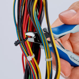 KNIPEX 79 02 125 S1 Cortador Diagonal de Precisión para Electrónica, por ejemplo Para abrir abrazaderas de plástico con asas - Product Image 3