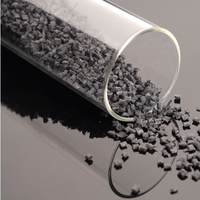 Sulfure de polyphénylène renforcé de fibre de verre PPS noir GF30/GF40 granulés à haute brillance pour boîtier de moteur de pièces automobiles électroniques