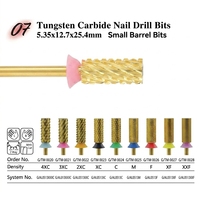 Vente en gros usine – Embouts de ponceuse à ongles Evolisse en carbure de tungstène – Conception à coupe croisée pour salon et usage domestique – Nettoyage des cuticules, acrylique/gel