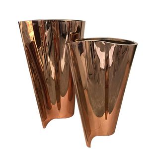 Maceta de Metal Decorativa de Acero Inoxidable de Último Diseño para Jardín <span class=keywords><strong>Urbano</strong></span> - Product Image 6