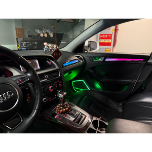 ชุดไฟตกแต่งภายในรถยนต์สมัยใหม่สำหรับ Audi A4L ปี 2009-2016 ไฟ LED สร้างบรรยากาศภายในรถยนต์ แถบไฟ Symphony จากผู้ผลิต - Product Image 6