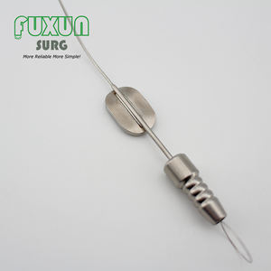 Kulak analizi ve cerrahi için kulak için manuel ENT Otology işletim otoskopi aletleri çelik emme tüpü - Product Image 2