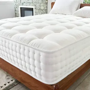 Matelas à ressort unique avec tampon d'air, matelas en mousse à mémoire de forme