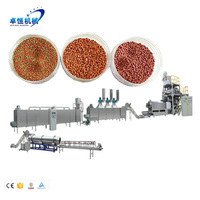 Machine extrudeuse de granulés d'aliments pour poissons flottants pour l'alimentation aquacole