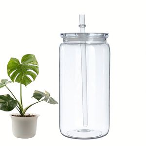 Unbreakable Leakproof Transparent Pc Material Single Layer Multi Purpose <b>Drink</b> Cup With <b>Straw</b> and Lid - Product Image 2