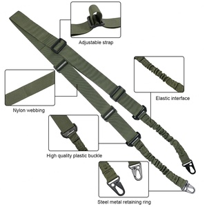 Gancho Metálico para Exteriores, Correa Táctica de Dos Puntos con Ajustador de Longitud, Correa Tradicional - Product Image 4