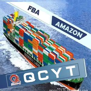 QCYT transitário da china porta a porta do transporte para eua Itália FBA fba agente de transporte por mar
