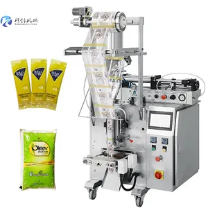 Vffs High Speed Tomato Paste Sugarcane Juice Sachet Ketchup Packing Machine 10 gm to 100 gm Palm Groundnut Oil Packaging machine