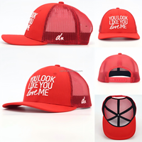 Gorras de Malla Snapback para Hombre con Logotipo Bordado en 3D de 6 Paneles, Gorras Trucker Richardson 112 Personalizadas, Estilo Moderno, Venta al Por Mayor, Alta Calidad