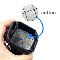 Pochette d'organisation en tissu la plus vendue étui à lunettes en cuir pour lunettes de soleil