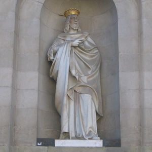 Famosa Escultura de Piedra Natural, Estatua de Cristo Jesús en Mármol Blanco - Product Image 6