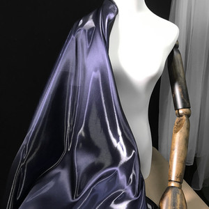 Fournisseur en gros de tissu en <span class=keywords><strong>organza</strong></span> de <span class=keywords><strong>soie</strong></span> cristalline brillant, 100% polyester, liquide, pour robe de mode féminine, brillant, doux, cristallin - Product Image 2