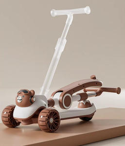 Nuevo Modelo de Patinete Infantil de 3 Ruedas con Pedal, Plegable y Ligero, con Ruedas de Goma para Edades de 3 a 12 Años - Product Image 4