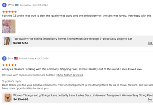 Conjunto de Lencería Transparente Bordada para Mujer, Estilo Babydoll Sexy, Encaje, Malla Floral, Método de Tejido de Crochet, Talla L - Product Image 5