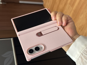 เคสแบบเต็มตัวสำหรับ Samsung Z Fold8, 360 °   ขาตั้งแบบหมุนได้, ฝาครอบ PU พร้อมฟิล์มกันรอยหน้าจอ, เคสโทรศัพท์แบบพับได้กันกระแทก - Product Image 5