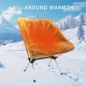 Winter Soft Thick Warm Camping Chair Cover Portable Outdoor Chair Seat Cover - Product Image 2