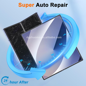 Pour Samsung pour Galaxy Z Fold 3 7 Logo personnalisé Film Hydrogel réparation automatique EPU protecteur d'écran Ultra clair écran de téléphone portable - Product Image 4