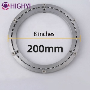 Mesa de comedor HIGHYI con tocadiscos de mármol perezoso <span class=keywords><strong>Susan</strong></span>, rodamiento silencioso, accesorios para muebles - Product Image 5