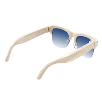 Lunettes Intelligentes Sans Fil avec Caméra 8MP, Commande Vocale IA, WiFi 6, Étanchéité IPX67, Vidéo 1280x720P pour le Sport, la Conduite et les Voyages