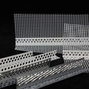 Profilés d'angle en PVC personnalisables avec maille en fibre <span class=keywords><strong>de</strong></span> verre pour la décoration murale des bâtiments commerciaux - Product Image 1