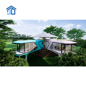 Casa Cápsula con Estructura de Acero Galvanizado, 38 Pies Cuadrados, Dos Dormitorios, Impermeable, Ecológica, Duradera, Fácil Instalación, Prefabricada, de Lujo - Product Image 6