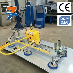 Industriële plaatmetaal vacuümgrijper CE-gecertificeerd 1 ton draagvermogen 360° rotatie voor het hanteren van stalen platen - Product Image 1