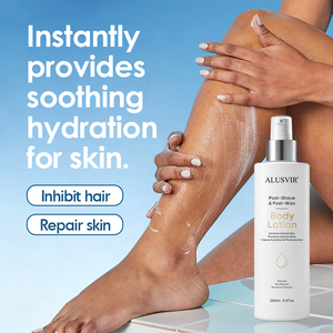<span class=keywords><strong>Lotion</strong></span> Corporelle Apaisante et Hydratante Naturelle Sous Marque Blanche pour Peaux Irritées, Anti-Poils Incarnés, Soin Corporel Inhibiteur de Croissance des Poils pour Peaux Sensibles - Product Image 5