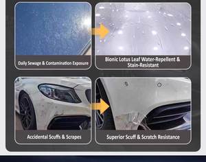 Película Protectora de Pintura Transparente Brillante Autoadhesiva para Vehículos, Rollo de Poliuretano para Envoltura de Automóviles, Película de TPU PPF para Carrocería - Product Image 4