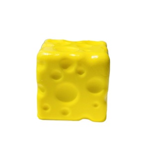 Juguetes Blandos de Queso en Bloque, Squishies Suaves con Forma de Comida, Juguete Sensorial Antiestrés de TPR para Aliviar el Estrés y la Ansiedad - Product Image 5