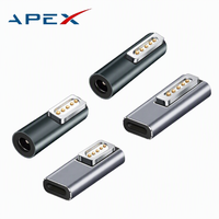 Adaptor Magnetik Kompatibel Apex PD Model APX-MB01 Casing Aluminium Alloy Baru untuk Pengisian Daya MacBook USB-C Female
