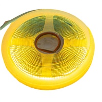 Lampu Strip LED Cob RA90 320 LED 12V/24V Lebar 8mm Fleksibel PVC IP44 untuk Rumah Kantor Gedung
