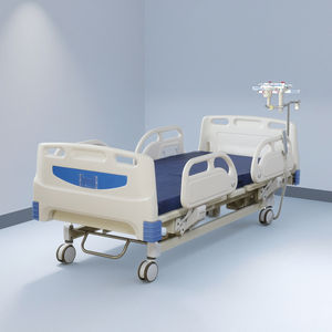 Лучшая цена, медицинская кровать <span class=keywords><strong>ICU</strong></span> с матрасом-оптовая продажа, электрическая/ручная кровать для пациента для дома/больницы-индивидуальное обслуживание OEM - Product Image 5