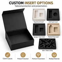 Boîte rigide magnétique pliable personnalisée avec un design botanique en terre cuite pour l'emballage de cadeaux naturels de compléments bien-être