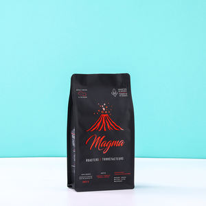 Penjualan langsung dari pabrik kantong biji kopi kualitas baik dengan katup kantung bawah datar kopi untuk mengemas kopi - Product Image 2